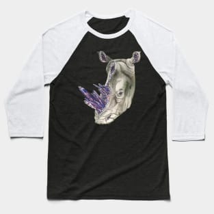 Geode Rhinoceros Baseball T-Shirt